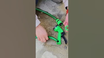 5 in 1 Garden Hose Nozzle Setup – Easy Step by Step Guide #shorts #gardening #diyhacks #tools #water
