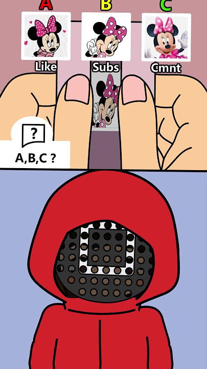 Coba komen kalian tim A,B atau C ?#shorts #funny #comedy #cute #animation #guess #cartoon #memes