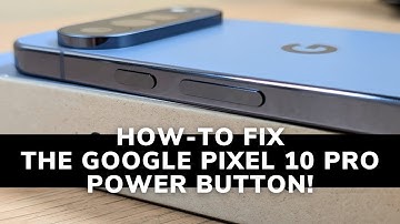 Zo repareer je de aan/uit-knop van je Pixel 10 en 10 Pro!
