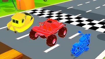 SHAPE SHIFTING🏃‍♂️🚗🚲🚦All Levels Gameplay Walkthrough Android,ios max I1EVD