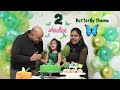 Aashvi’s 2nd Birthday Vlog(Buttery Theme) Surprise, DIY Party Decorations, Gift, Photoshoot🤱