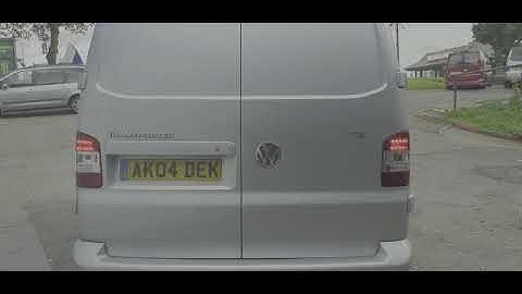 VW T5 Barn Door Rear Lights LED 2003-2009 fitted by Van-Tech.co.uk