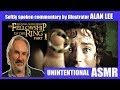 Alan Lee LOTR : Fellowship of the Ring Audio Commentary Part 1 (Unintentional ASMR)