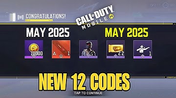 *NEW* CODM 9 WORKING NEW REDEEM CODES MAY 2025 | NEW CODM REDEEM CODES MAY 2024|REDEEM CP