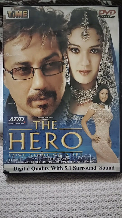 The hero movie dvd #hindimovie #bollywoodmovie #hindi #sunnydeol #preityzinta #priyankachopra