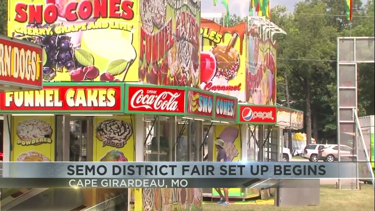 SEMO District Fair begins set up YouTube