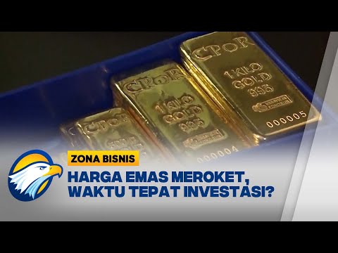 Harga Emas Melejit! Emas Dunia Tembus USD5.500 per Troy Ons [Zona Bisnis]