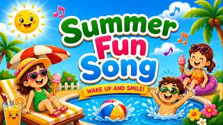 Summer Fun Song for Kids | Summer Action Song with Printable Worksheets | Happy Learning :)