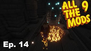 All The Mods 9 Ep. 14 Bossing With Iron's Spells 'n Spellbooks!