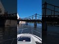 #most tumski #wrocławski węzeł wodny #boating  #breslau #wrocław #odra #pływanie #rejs