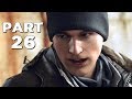 DETROIT BECOME HUMAN Walkthrough Gameplay Part 26 - CROSSROADS (PS4 Pro)