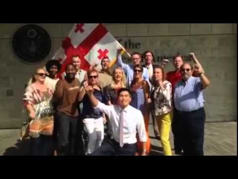 #მევარმე16 - ამერიკის საელჩო \"ბორჯღალოსნების\" მხარდასაჭერად