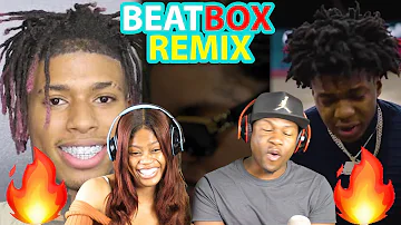 NLE Choppa X Young M.A X Spinabenz - BEATBOX REMIX REACTION