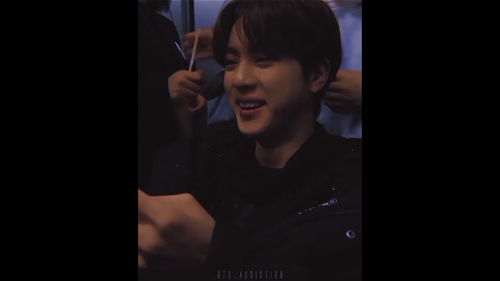 A "get well soon" message video for SeokJin♡♥♡~