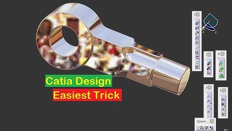 Catia V5 tutorials for beginners, full, Knuckle Joint in Catia v5  Part 2