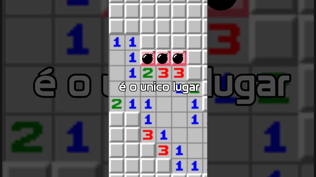 Acha que o Campo Minado (Minesweeper) é um jogo de azar ou de lógica? -  Quora