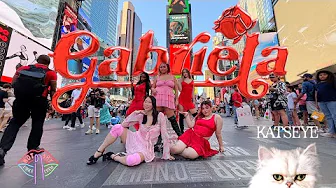 [DANCE IN PUBLIC NYC] KATSEYE - GABRIELA Dance Cover by Not Shy Dance Crew