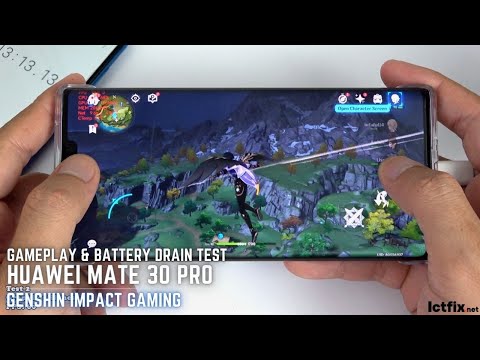 Huawei Mate 30 Pro Genshin Impact Gaming test 2022 | Kirin 990