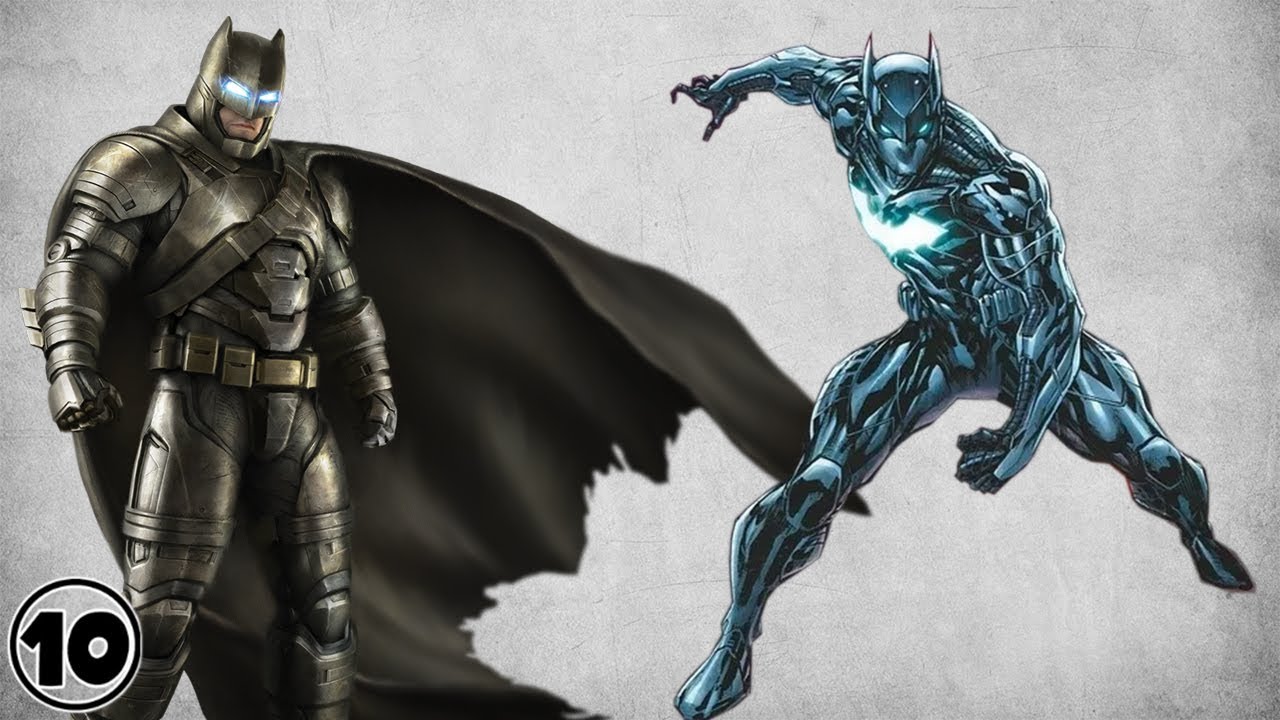 Top 10 Alternate Batman Suits – Part 2 - YouTube