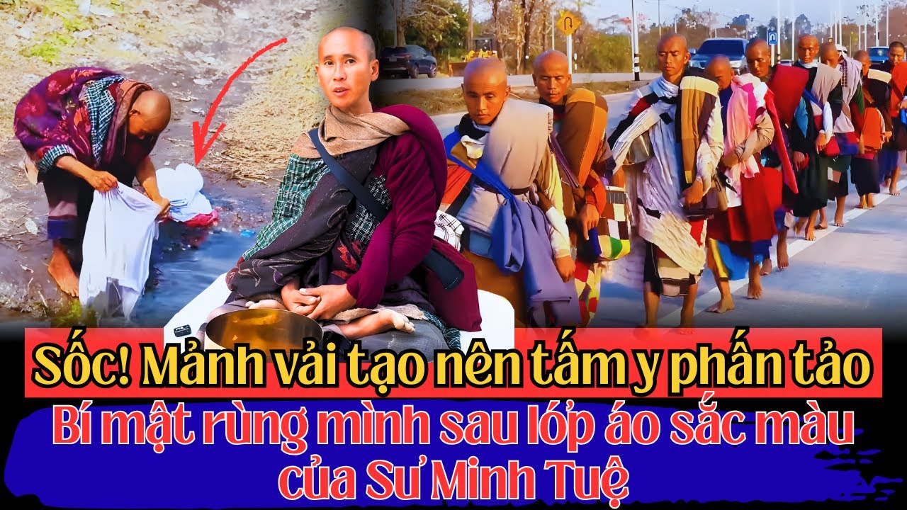 Bí mật rùng mình sau lớp áo sắc màu của Sư Minh Tuệ