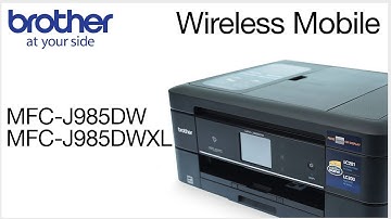 MFCJ985DW – Connect to a mobile device
