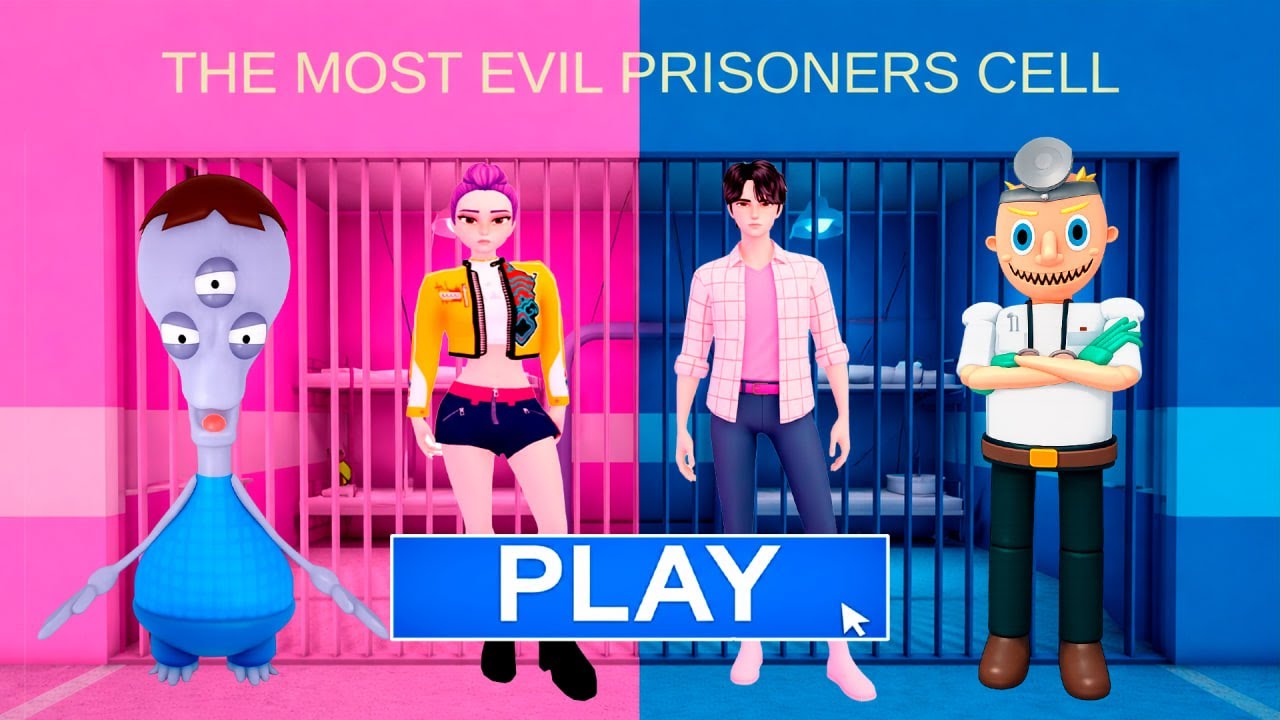 ALIEN VS RUMI AND JINU VS BOYS VS EVIL DOCTOR? OBBY Full Gameplay # ...