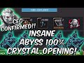 Abyss of Legends 100% 6 Star and Tier 5 Catalyst Crystal Opening! - Marvel Contest of Champions