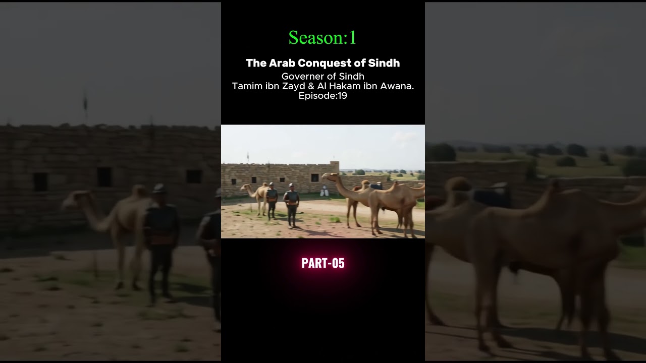 The Arab Conquest of Sindh  Episode 19Tamim ibn Zayd & Al Hakam ibn Awana part 5