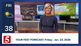 Fast Forecast: Friday, January 23, 2026
