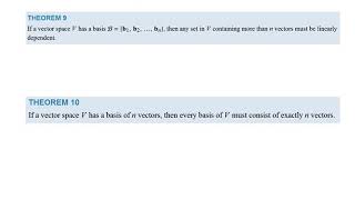 Famous 4.5 - The Dimension of a Vector Space Profile