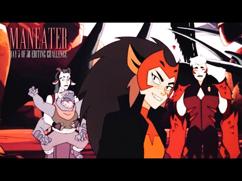 [Day 3]“I wanna see you all on your knees you either wanna be with me or be me”- Catra Maneater Edit