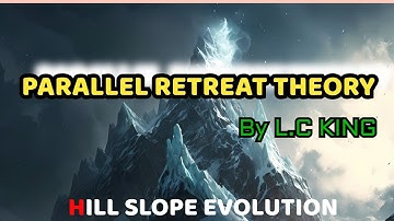 PARALLEL RETREAT THEORY BY L.C KING #geography #geomorphology #pggeography #pg #sem1