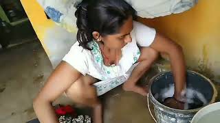 Daily Routine Indian Housewife Cloth Washing Girl Vloghottumpavlogtumpavlogcostavlogvideo