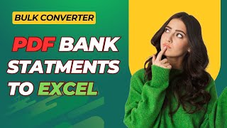 Convert PDF Bank Statements to Excel with Python | Full Tkinter Project Tutorial