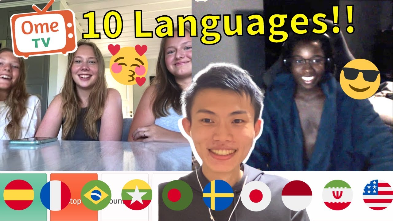 Japanese Polyglot Speaks Different Languages to Strangers on Omegle!