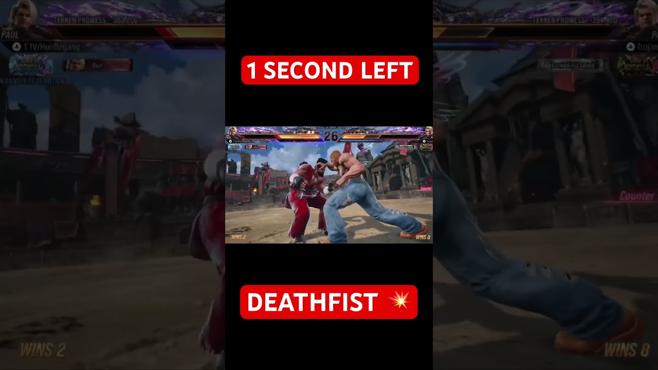 1 SECOND LEFT…DEATHFIST