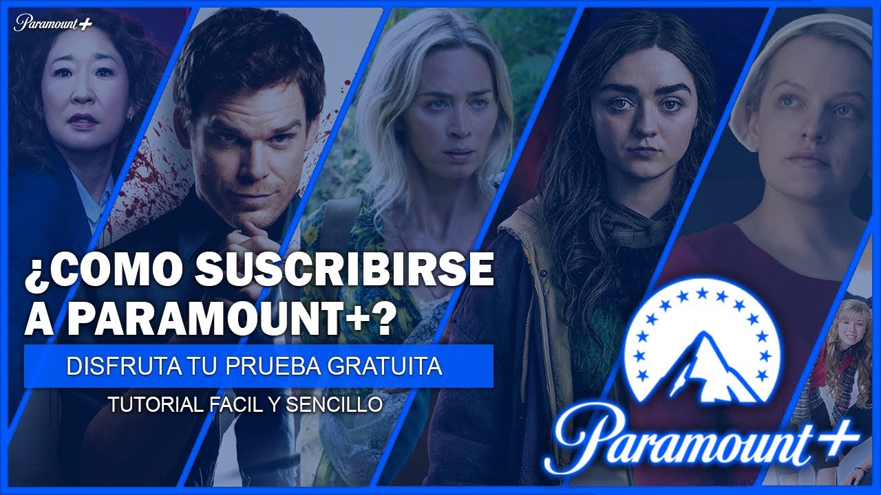 Como SUSCRIBIRSE a PARAMOUNT PLUS 😱 ¿Vale la pena Paramount+? 🤔 - YouTube