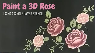 Paint a 3D Rose