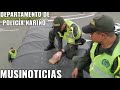 MUSINOTICIAS.   INCAUTADO CLORHIDRATO DE COCAINA EN EL TECHO DE UN CAMIÓN