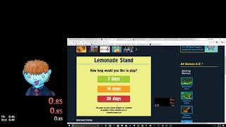 [FORMER WR] Coolmath's Lemonade Stand - Any% - 3.11 seconds screenshot 5