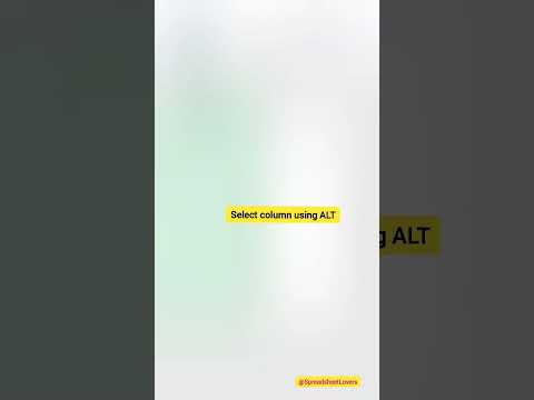 Fill blank cells