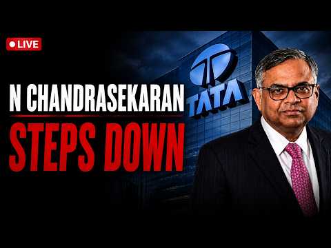 N Chandra Steps Down LIVE: N Chandrasekaran Steps Down As Tata Sons Chairman | TATA Live
