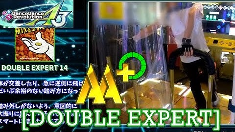 【DDR A3 Play】 ミックスナッツ [DOUBLE EXPERT] テクニカルな渡り譜面