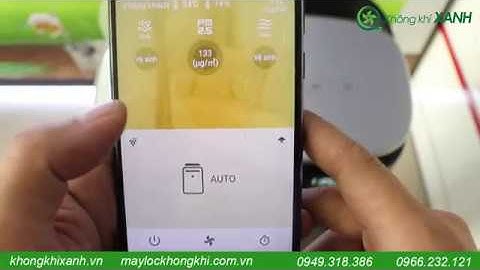 Hướng dẫn kết nối điện thoại Andriod với máy lọc không khí Sharp FP-J80EV-H