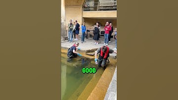 How They Clean The Ancient Roman Baths! (📸: romanbathsbath)