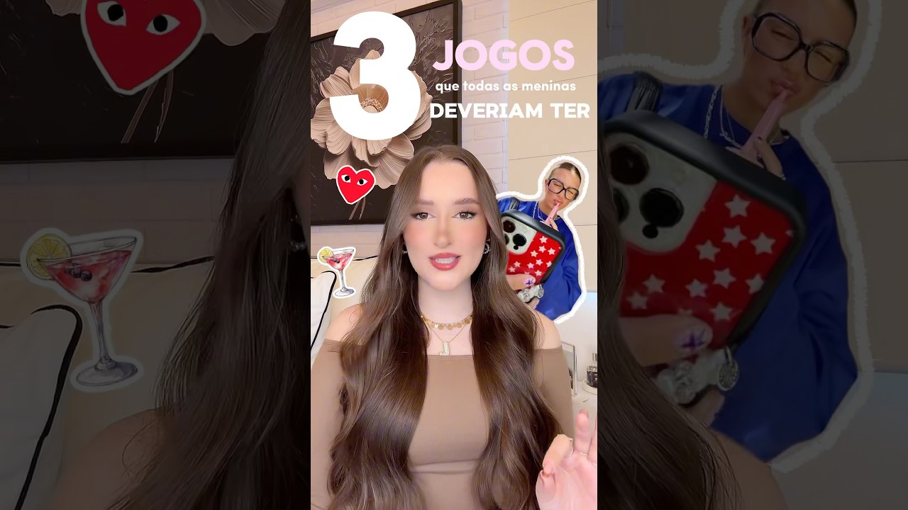 3 jogos que todas as meninas deveriam ter no celular!!! 🧸🐆🧚🏻‍♀️💃🏼🎀👯‍♀️💫✨🪩💋⚡️🍒🏃🏼‍♀️