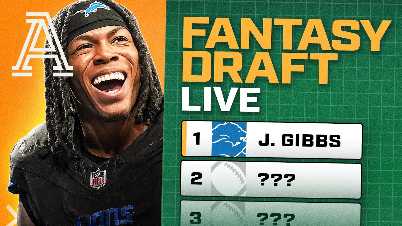 The Athletic Football Show Fantasy Draft LIVE!
