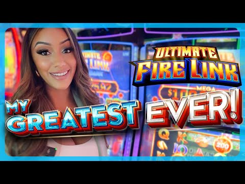 My Greatest Ultimate Fire Link Slot Video! A Slot Players Dream Session😴 🤑