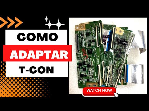 👉 COMO ADAPTAR TARJETAS TCON 💯 ANALIZANDO 3 CARACTERISTICAS✅ FUNDAMENTALES ELECTRONICA NUÑEZ👍👍