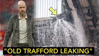 OLD TRAFFORD LEAKING: The match could have been 